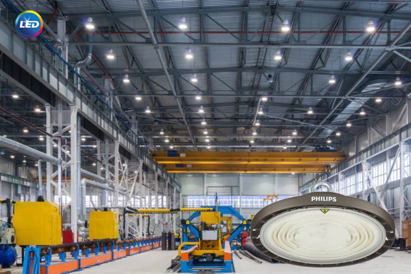 Надеждно LED осветление за големи пространства с Philips Ledinaire LED High-bay Надеждно LED осветление за големи пространства с Philips Ledinaire LED High-bay